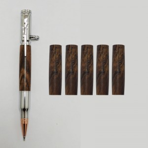 Hardwood Pre-Tubed & Pre-Turned Pen Barrels (5 Pack) For PKBA-1 Pen Kits