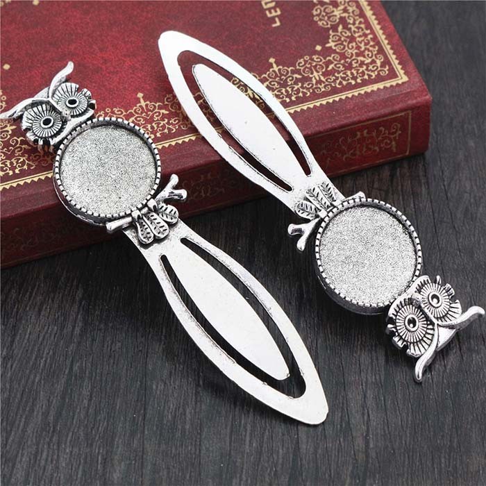 DIY Zinc Alloy Blank Creative Bookmark