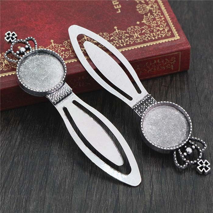 DIY Zinc Alloy Blank Creative Bookmark