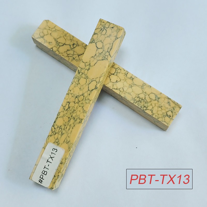 PBT-TX13 Turquoise Stone 3/4"x3/4"x5" Pen Blank