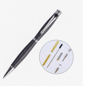 PKSL-6-CH Slimline Chromed Twist Pen Kits for Wood Turning