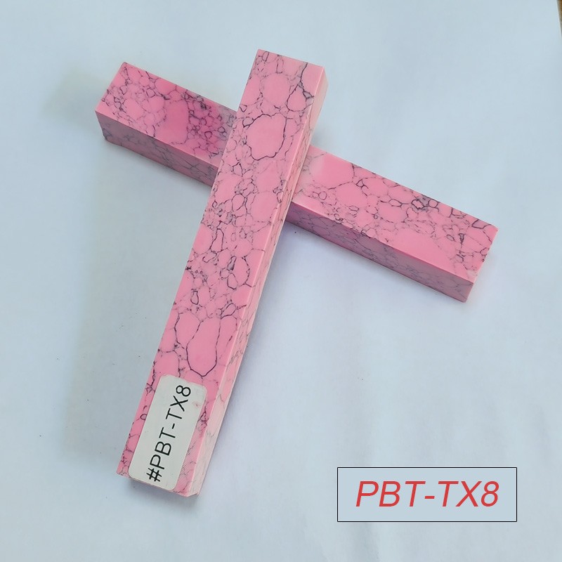 PBT-TX8 Turquoise Stone 3/4"x3/4"x5" Pen Blank