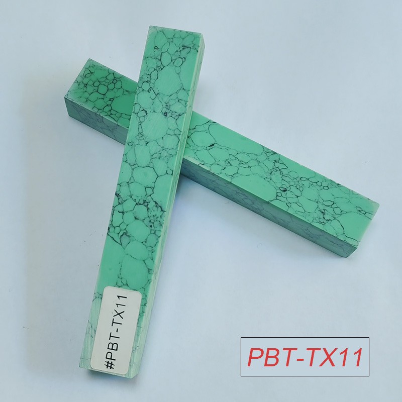 PBT-TX11 Turquoise Stone 3/4"x3/4"x5" Pen Blank
