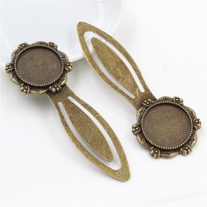 DIY Zinc Alloy Blank Creative Bookmark