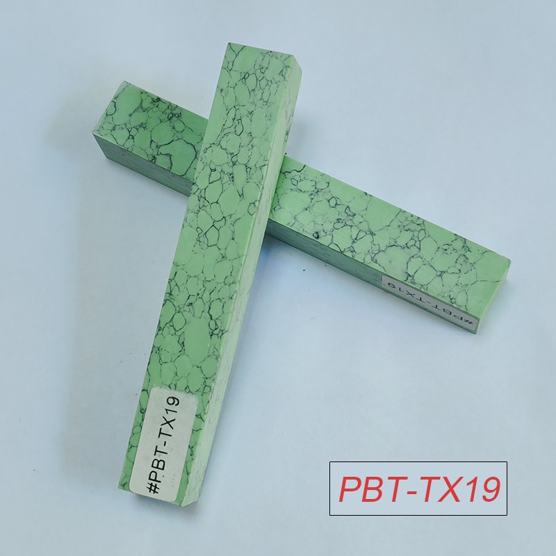 PBT-TX19 Turquoise Stone 3/4"x3/4"x5" Pen Blank