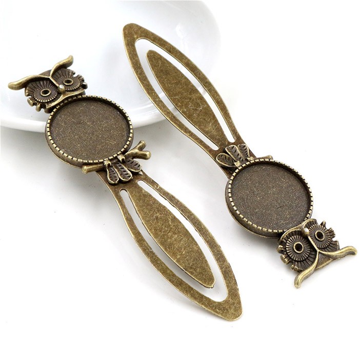 DIY Zinc Alloy Blank Creative Bookmark