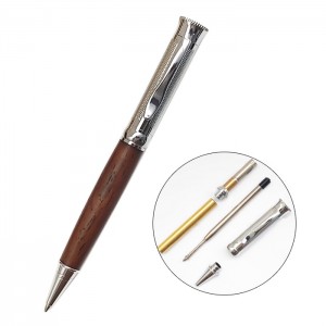 PKM-4 Ballpoint Twist Pen Turning Kits in Chrome