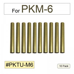 PKTU-M6 Brass Pen Tube Replacement for Pen Kit PKM-6(10 Pack))