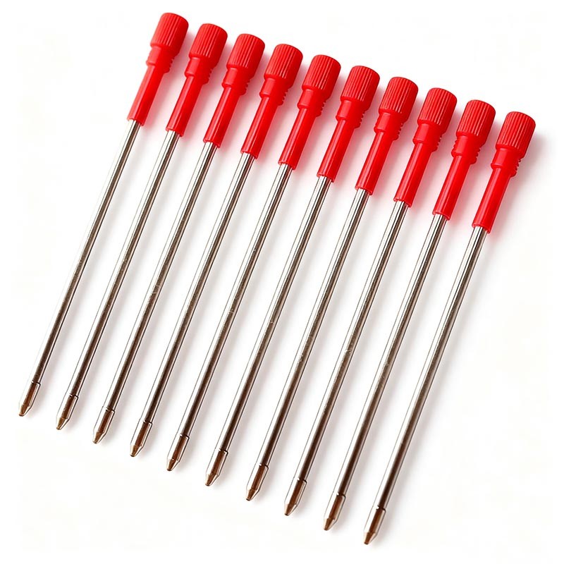Cross-style Red ink refill(Short) - 10 pack