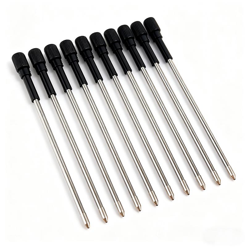 Cross-style black ink refill(Short) - 10 pack