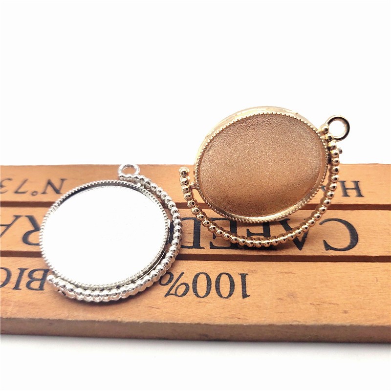 Rotating Double-sided Base Tray Jewellery Pendant Kit