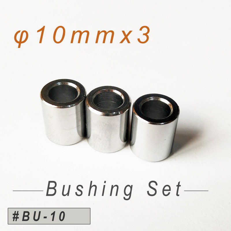 10mm Diameter Set of 3 Bushing Set for Streamline Pens