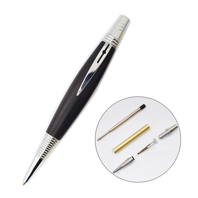 9.5mm（3/8"） Pen Kits Twist Type -in Chrome Finish