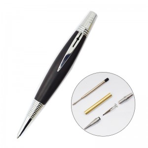 9.5mm（3/8"） Pen Kits Twist Type -in Chrome Finish