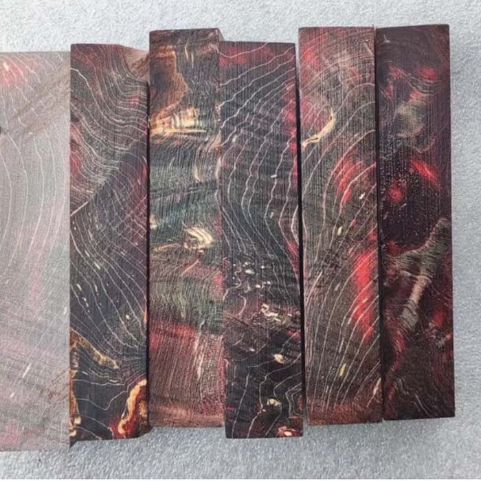 Stabilized Maple Burl Wood Pen Blanks