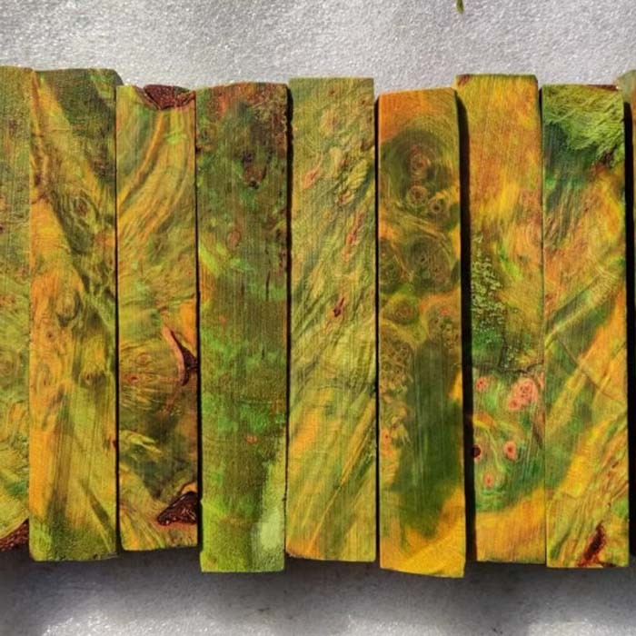 Stabilized Birch Burl Wood Pen Blanks