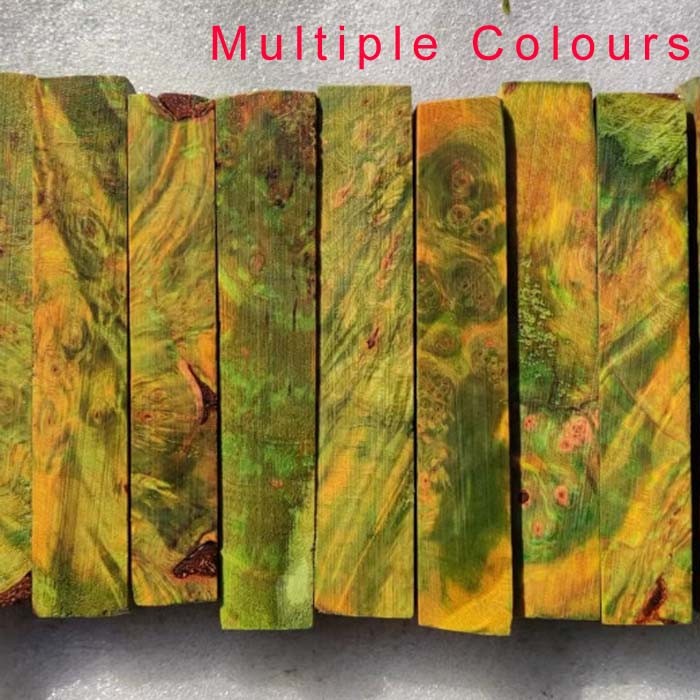 Stabilized Birch Burl Wood Pen Blanks