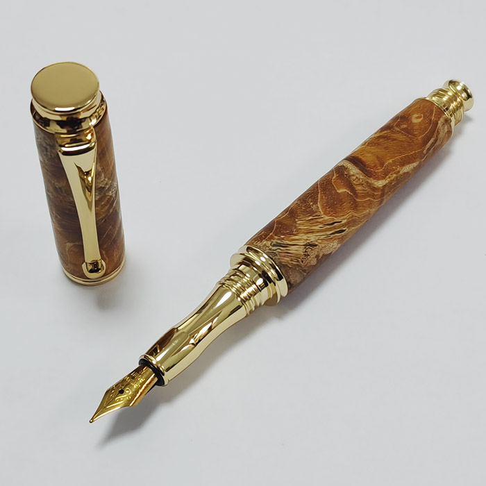 PKFT-3 Fountain Pen Kits in Gold