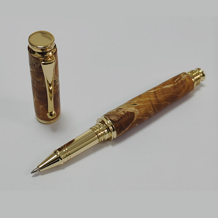 PKRB-3 Rollerball Pen Kits in Gold