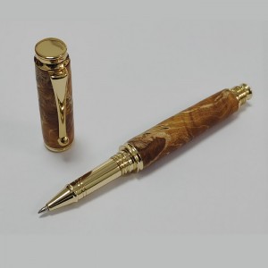 PKRB-3 Rollerball Pen Kits in Gold