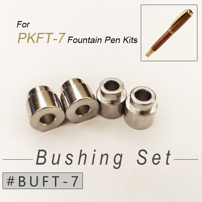 BUFT-7 Bushing Set for PKFT-7/PKRB-7 Pen Kits