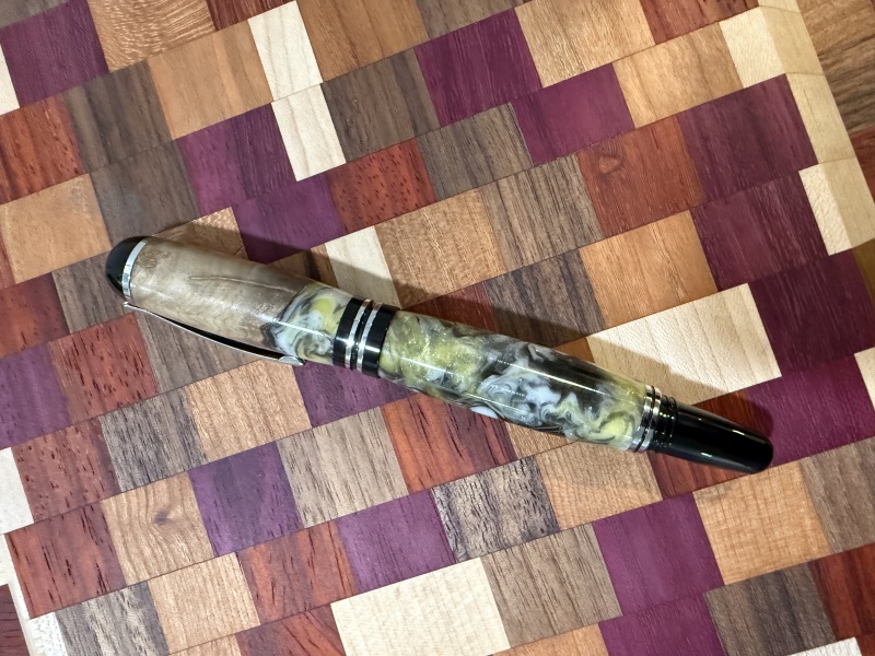 Beautiful results with these kits!  Lots of fun to make and easy to put together.  The video makes the process way less intimidating.  Thank you posting it.  Great way to start learning more complex pen making