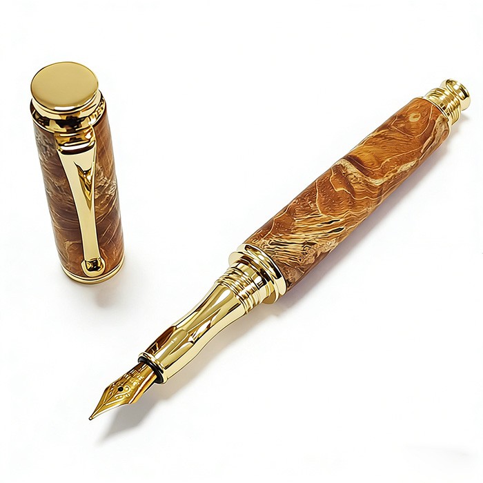 PKFT-3 Fountain Pen Kits in Gold