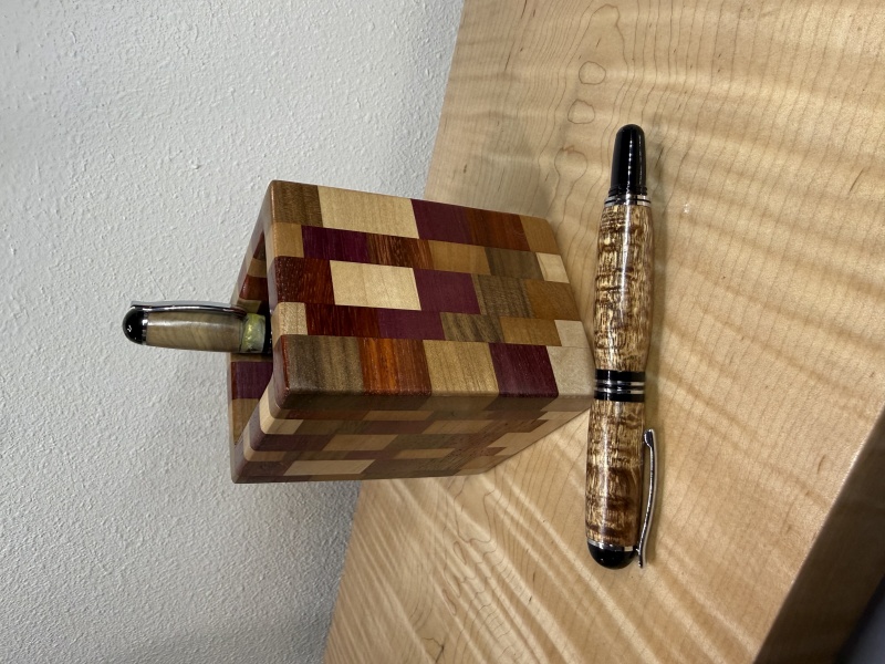 Beautiful results with these kits!  Lots of fun to make and easy to put together.  The video makes the process way less intimidating.  Thank you posting it.  Great way to start learning more complex pen making