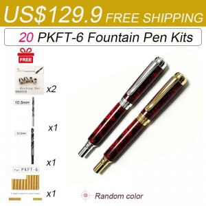 20 PKFT-6 Fountain Pen Kits 129.9 Free Shipping