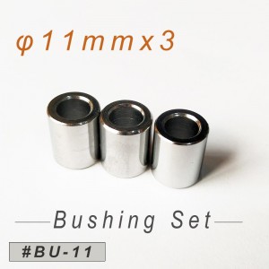 11mm Diameter Set of 3 Bushing Set for Streamline Pens