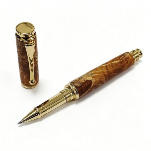 PKRB-3 Rollerball Pen Kits in Gold