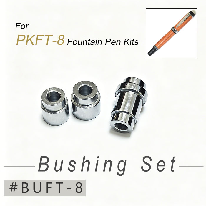 BUFT-8 Bushing Set for PKFT-8/PKRB-8 Pen Kits