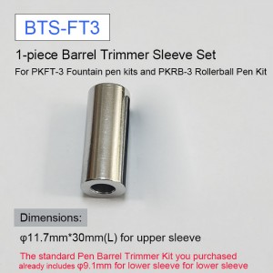 1-piece Barrel Trimmer Sleeve Set For PKFT-3/PKRB-3 Pen Kits