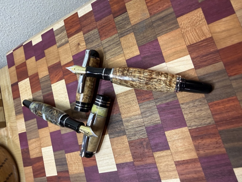 Beautiful results with these kits!  Lots of fun to make and easy to put together.  The video makes the process way less intimidating.  Thank you posting it.  Great way to start learning more complex pen making