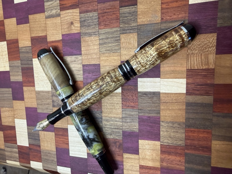 Beautiful results with these kits!  Lots of fun to make and easy to put together.  The video makes the process way less intimidating.  Thank you posting it.  Great way to start learning more complex pen making