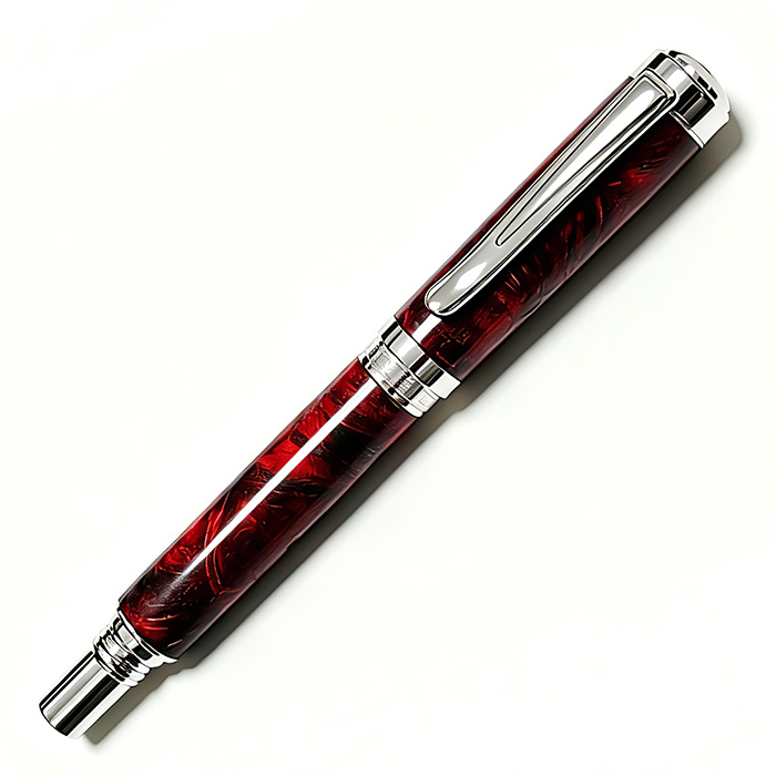 PKFT-6 Fountain Pen Kits in Chrome