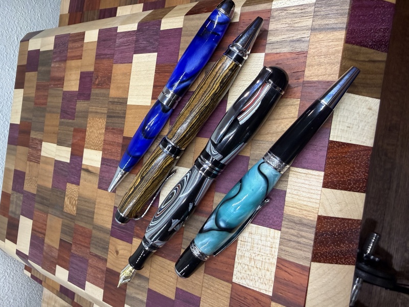 Excellent selection of colors.  More pictures soon!