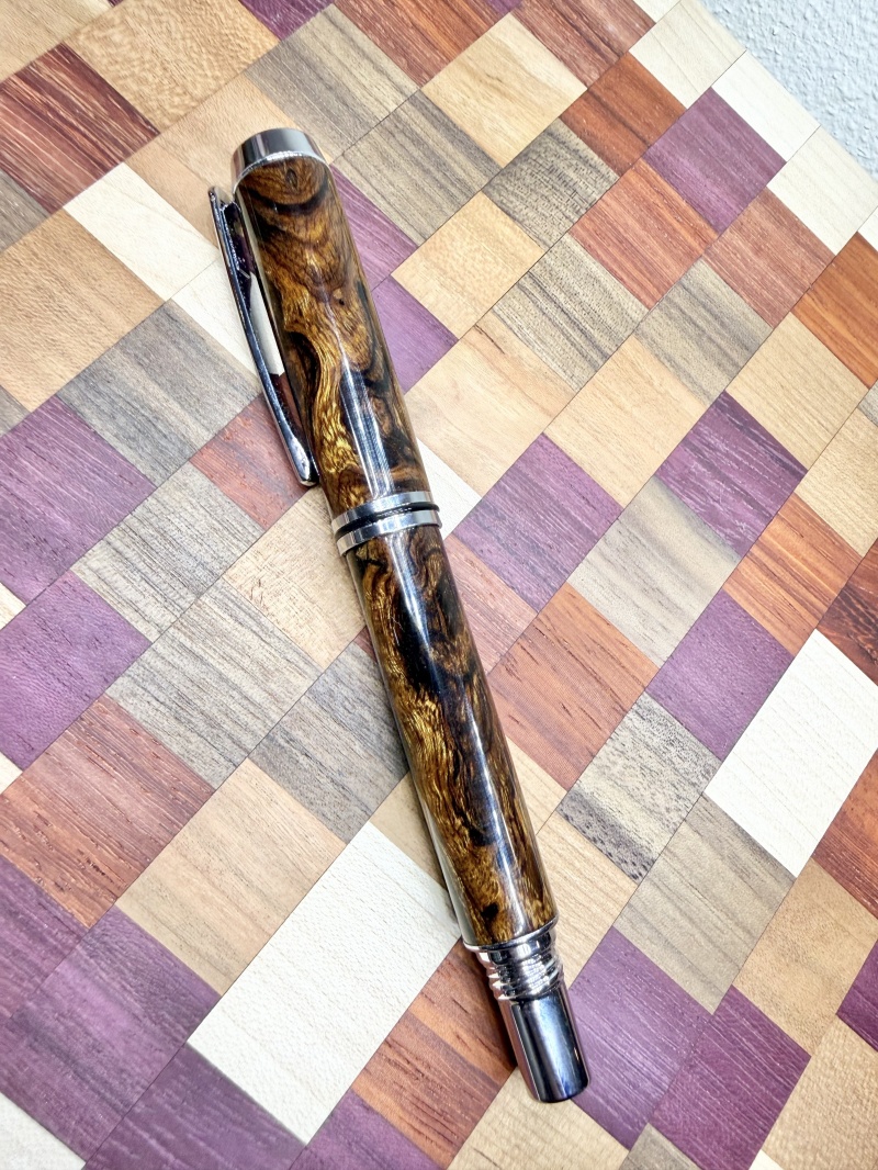 Came out excellent on desert ironwood Burl.  Thanks so much!