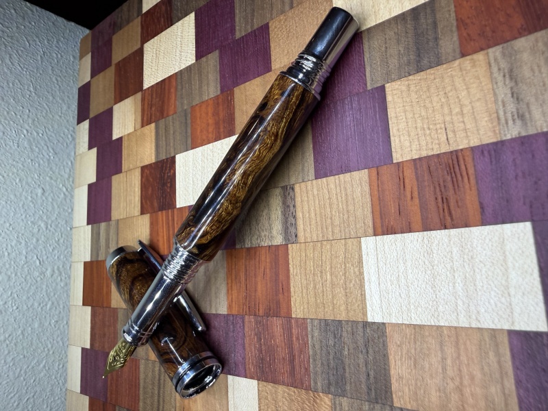 Came out excellent on desert ironwood Burl.  Thanks so much!