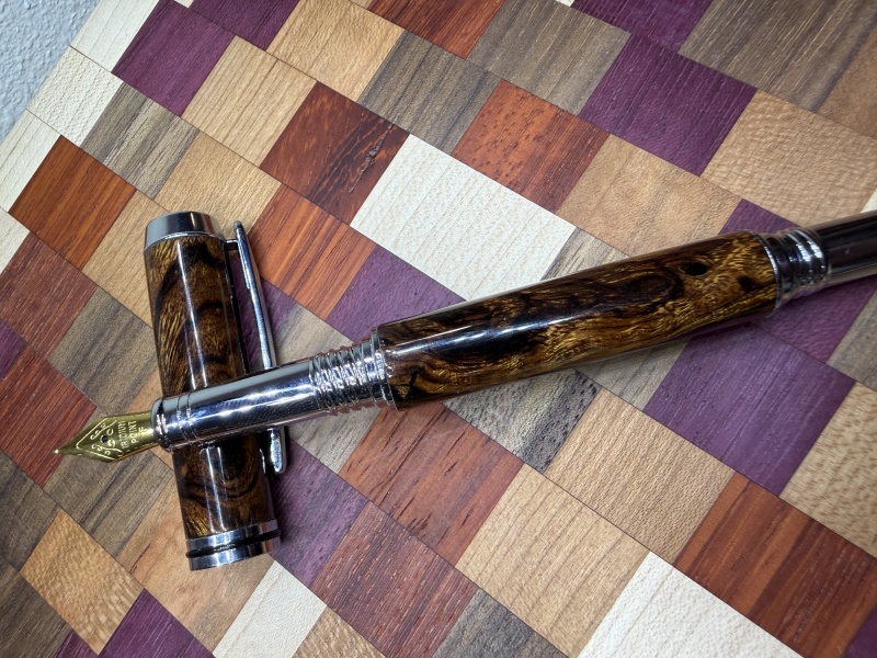 Came out excellent on desert ironwood Burl.  Thanks so much!