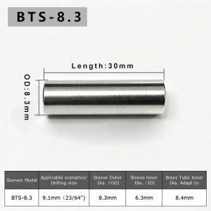 BTS-8.3  Sleeve Adapter for 7mm Barrel Trimming Kit
