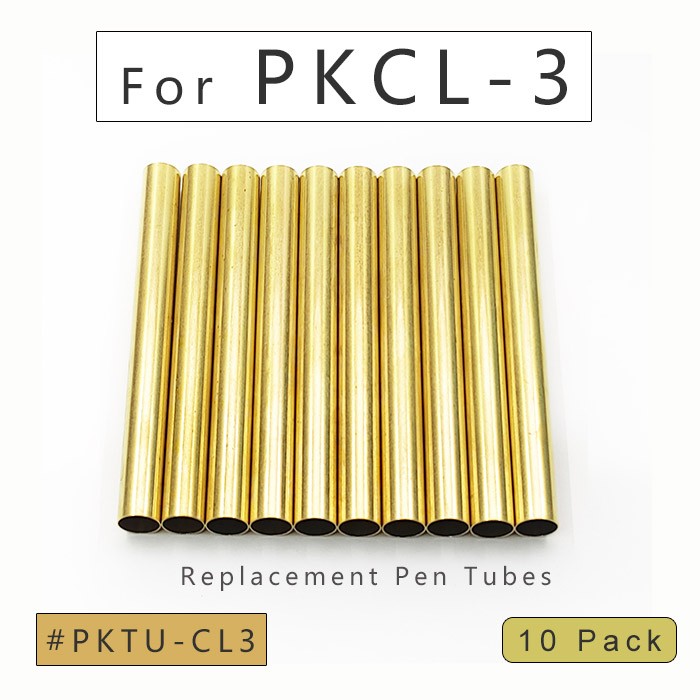 Pack of 10 Pen Tube Replacements for PKCL-3 Click Pen Kits