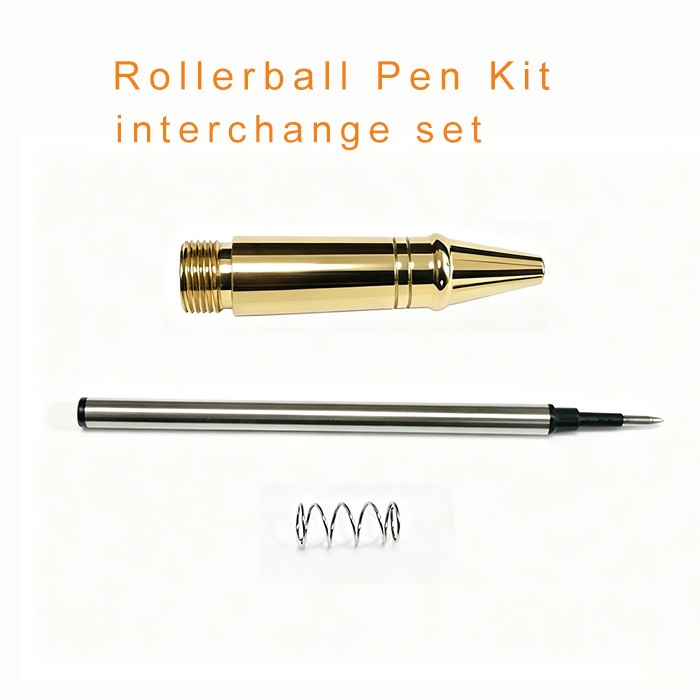 Rollerball Pen Tip Assembly Set To interchange Fountain Pen Tip