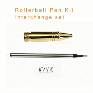 Rollerball Pen Tip Assembly Set To interchange Fountain Pen Tip