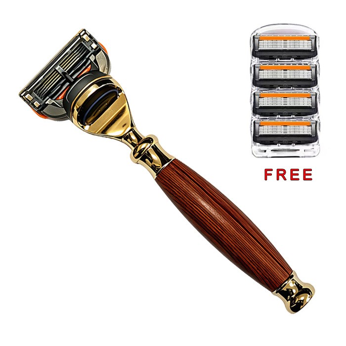 Premium  Classic 5-Blade Safety Razor Kit