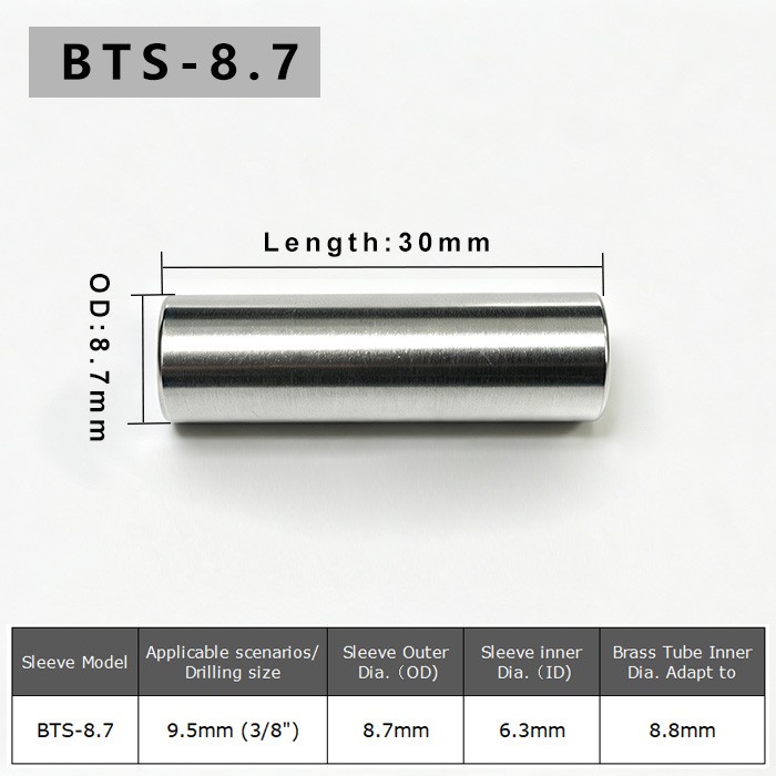 BTS-8.7  Sleeve Adapter for 7mm Barrel Trimming Kit