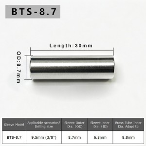 BTS-8.7  Sleeve Adapter for 7mm Barrel Trimming Kit