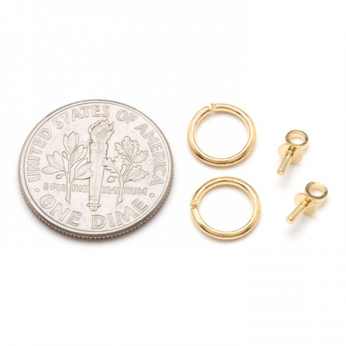 Ornament Eyelet Screws 10 Pack