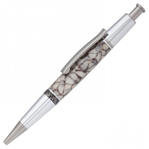 Aero Click Pen Kit Black Titanium &amp; Chrome