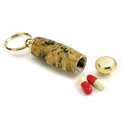 Deluxe Pill Holder Kit 10k Gold